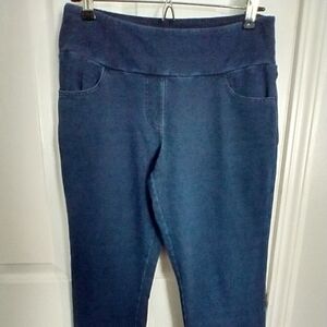 $ D&co blue jean pull on legging pants. Size sp